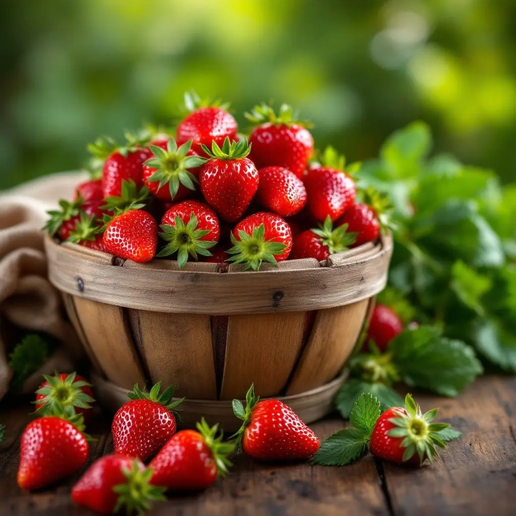 Fraises fraîches, 500 g