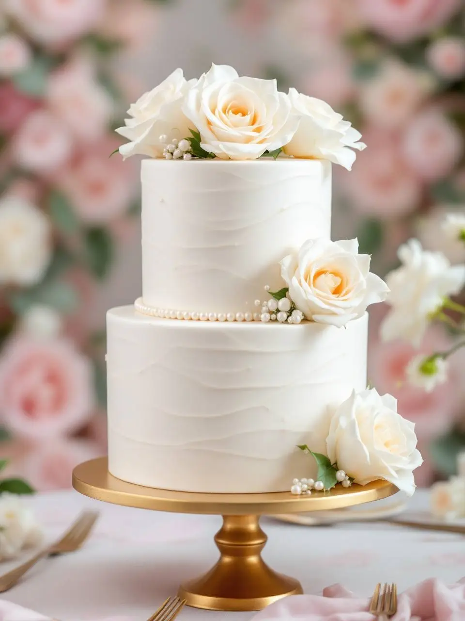 Wedding cake perlé