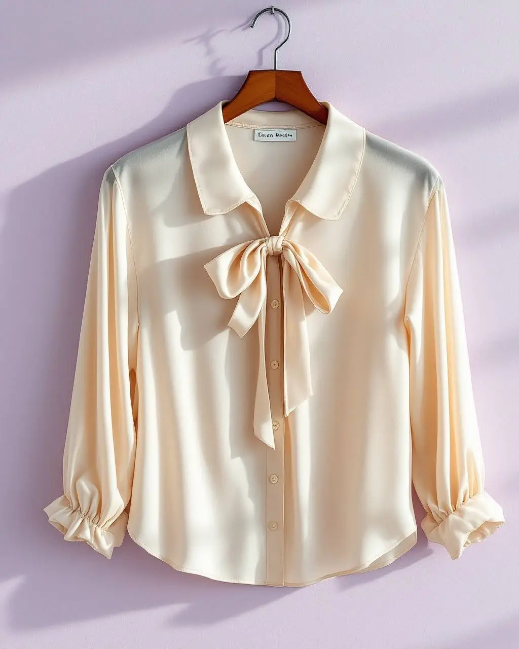 Blouse soie écrue