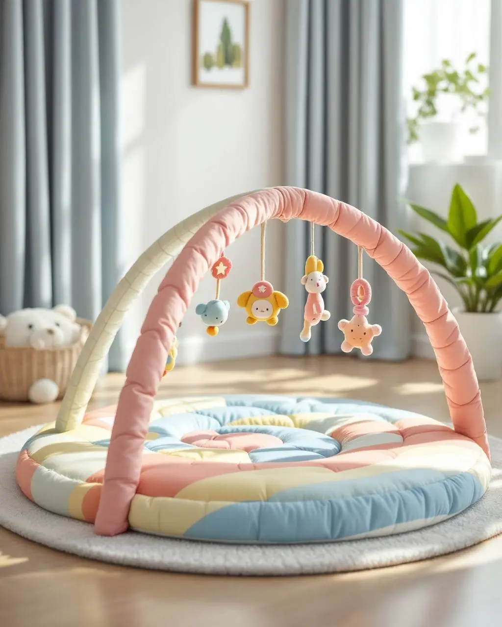 Tapis d’éveil avec arche