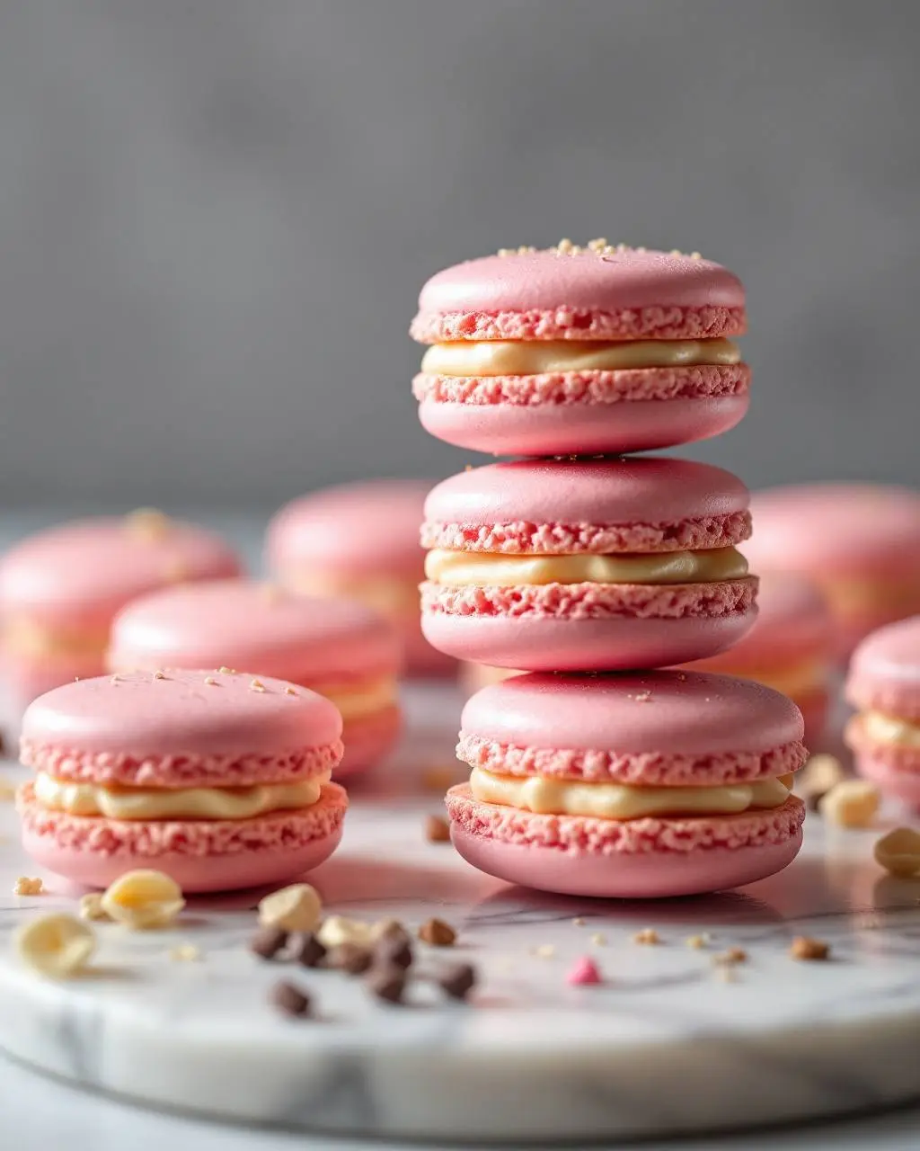 Macarons assortis