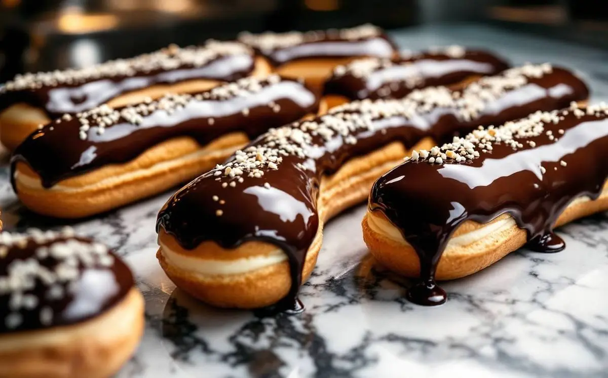 Éclairs au chocolat