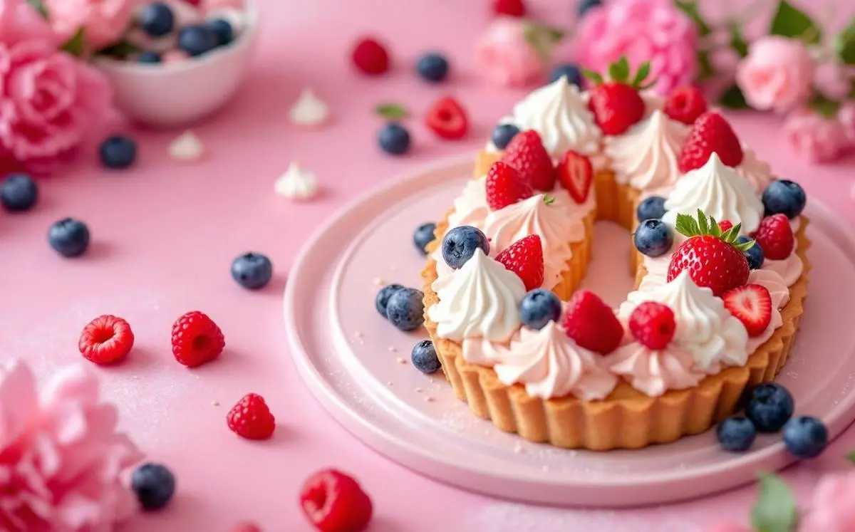 Tarte aux fruits rouges