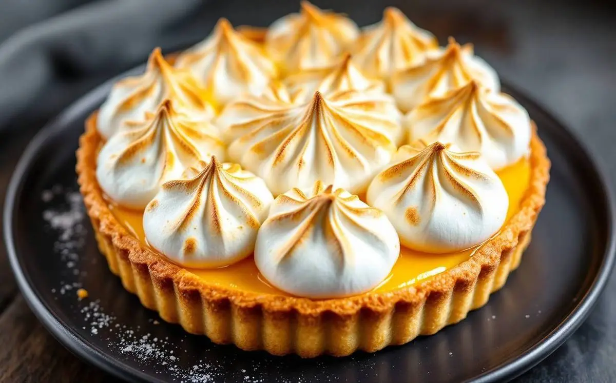 Tarte citron meringuée