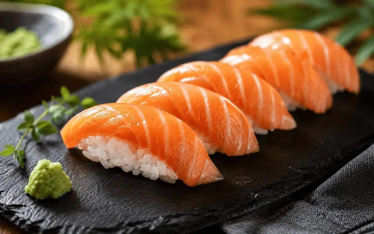 Sushi saumon (6 pièces)