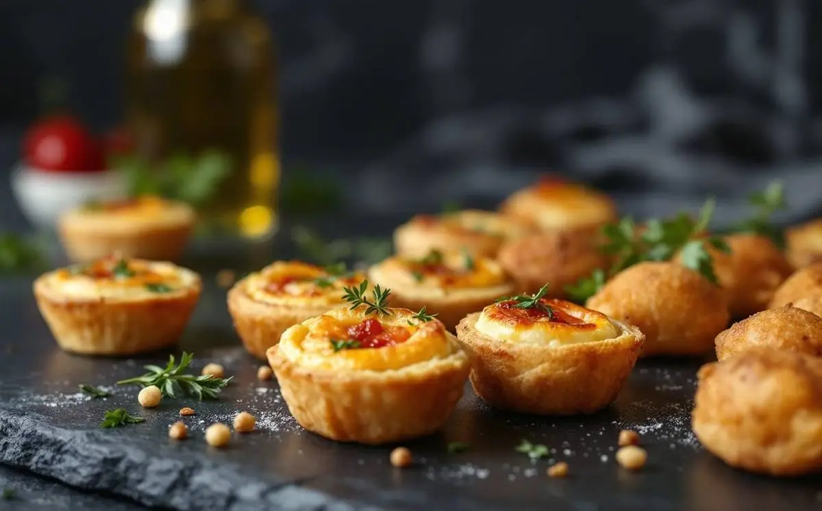 Plateau mini-quiches & bourek